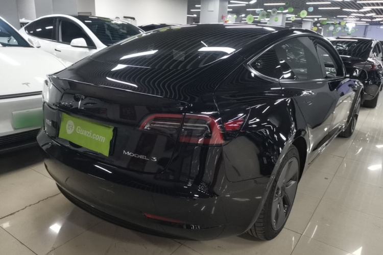 Used Tesla Model 3 2022 Rear-Wheel-Drive Version Rear Right 45 Deg