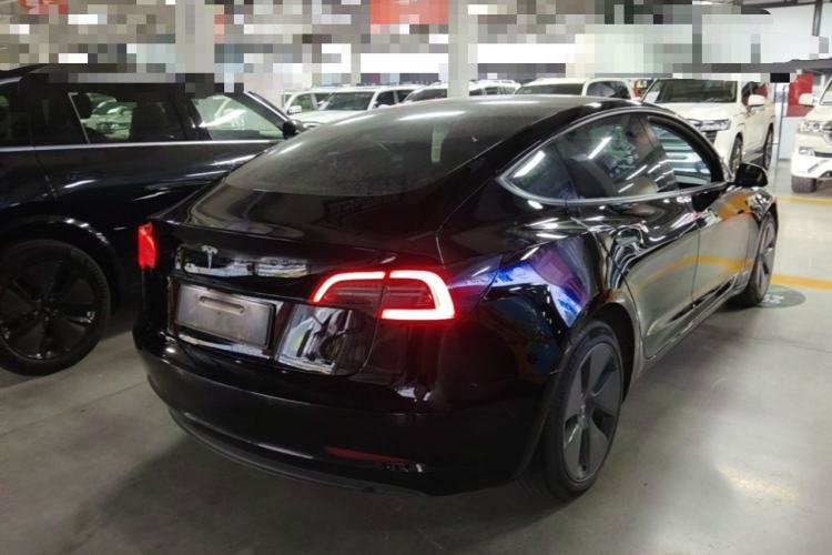 Used Tesla Model 3 2022 Rear-Wheel-Drive Version Rear Right 45 Deg