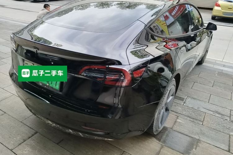 Used Tesla Model 3 2022 Rear-Wheel-Drive Version Rear Right 45 Deg