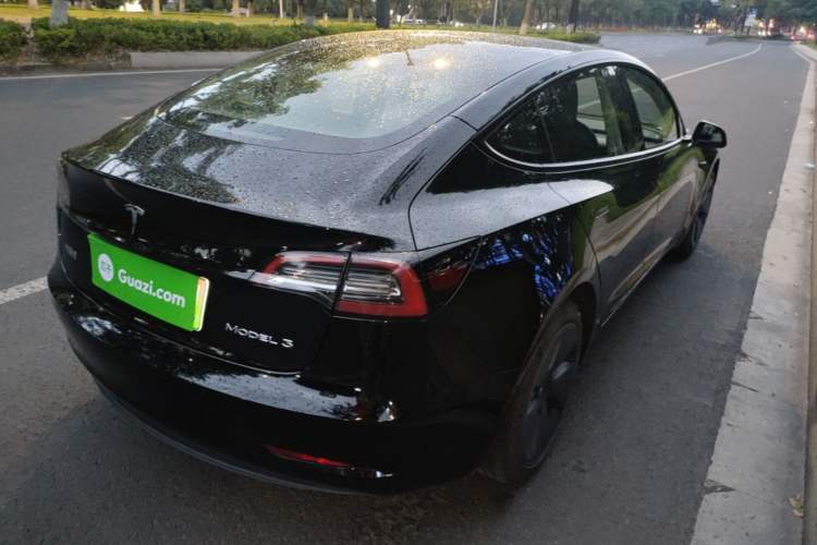 Used Tesla Model 3 2022 Rear-Wheel-Drive Version Rear Right 45 Deg