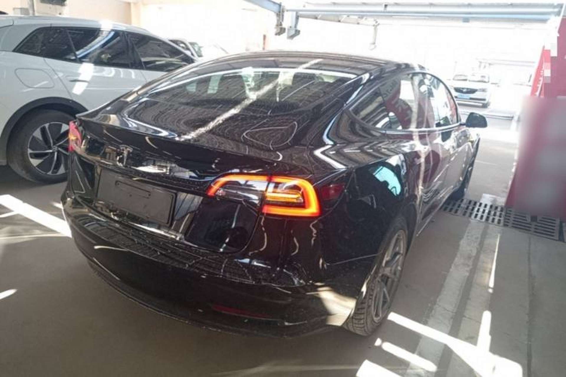 Used Tesla Model 3 2022 Rear-Wheel-Drive Version Rear Right 45 Deg