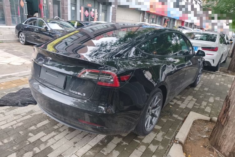 Used Tesla Model 3 2022 Rear-Wheel-Drive Version Rear Right 45 Deg
