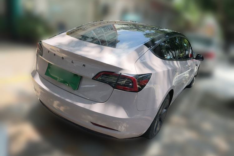 Used Tesla Model 3 2022 Rear-Wheel-Drive Version Rear Right 45 Deg