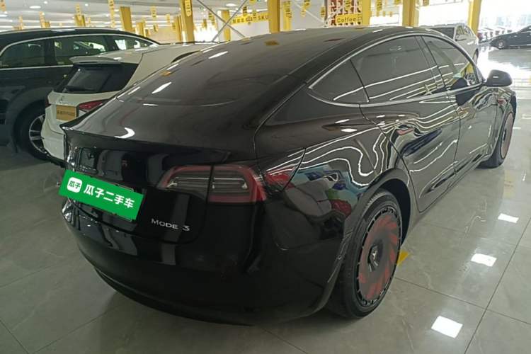 Used Tesla Model 3 2022 Rear-Wheel-Drive Version Rear Right 45 Deg