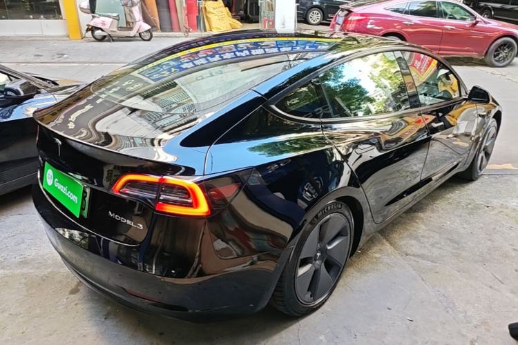 Used Tesla Model 3 2022 Rear-Wheel-Drive Version Rear Right 45 Deg