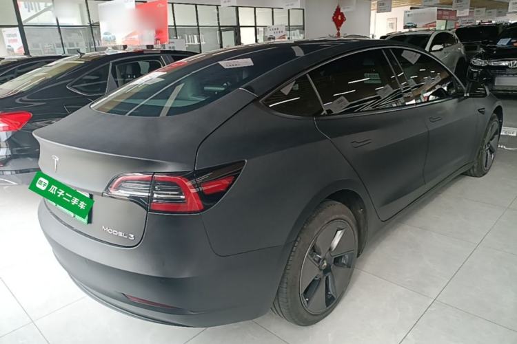 Used Tesla Model 3 2022 Rear-Wheel-Drive Version Rear Right 45 Deg