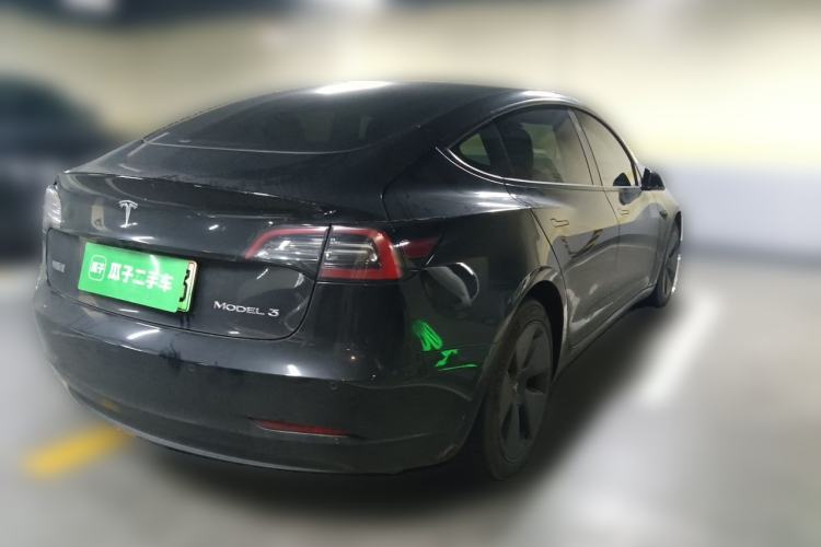 Used Tesla Model 3 2022 Rear-Wheel-Drive Version Rear Right 45 Deg