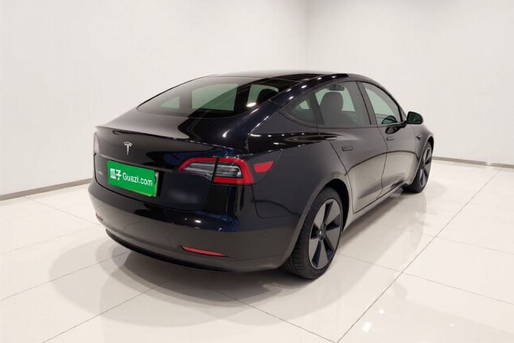 Used Tesla Model 3 2022 Rear-Wheel-Drive Version Rear Right 45 Deg