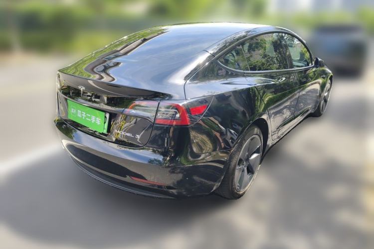 Used Tesla Model 3 2022 Rear-Wheel-Drive Version Rear Right 45 Deg