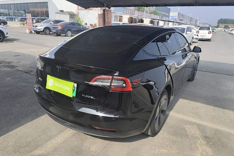 Used Tesla Model 3 2022 Rear-Wheel-Drive Version Rear Right 45 Deg