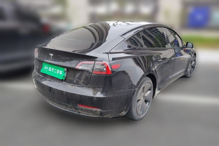 Used Tesla Model 3 2022 Rear-Wheel-Drive Version Rear Right 45 Deg