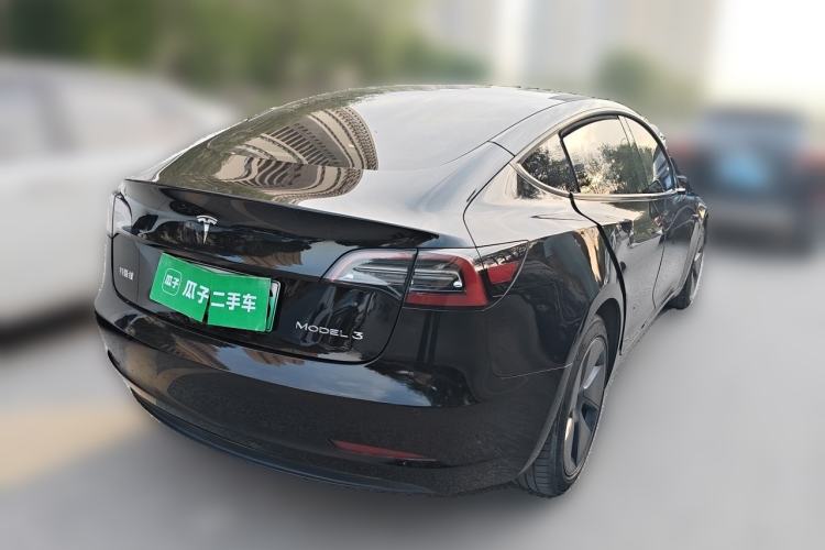 Used Tesla Model 3 2022 Rear-Wheel-Drive Version Rear Right 45 Deg