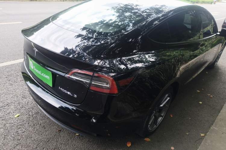 Used Tesla Model 3 2022 Rear-Wheel-Drive Version Rear Right 45 Deg