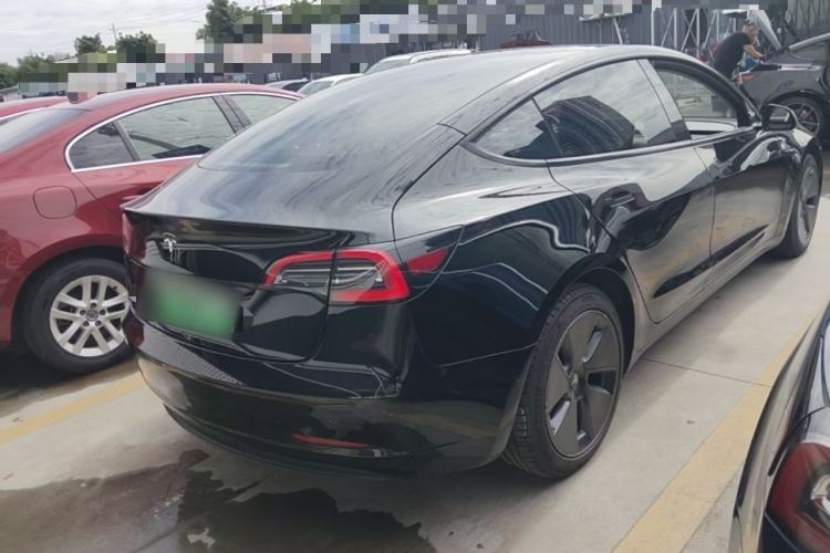 Used Tesla Model 3 2022 Rear-Wheel-Drive Version Rear Right 45 Deg