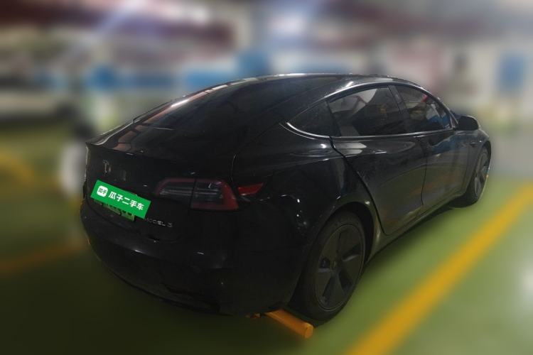 Used Tesla Model 3 2022 Rear-Wheel-Drive Version Rear Right 45 Deg