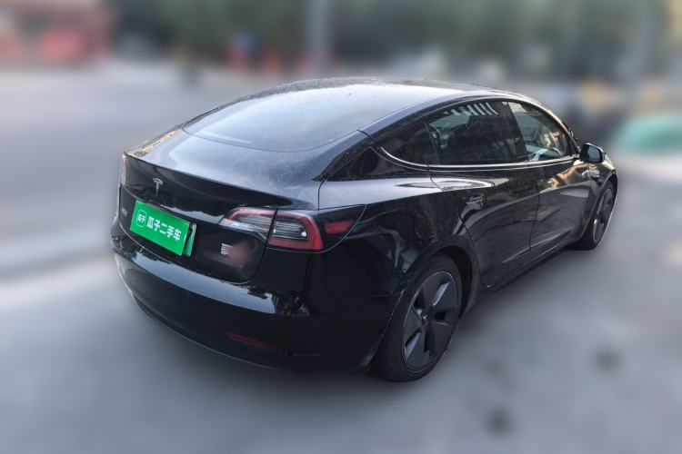 Used Tesla Model 3 2022 Rear-Wheel-Drive Version Rear Right 45 Deg