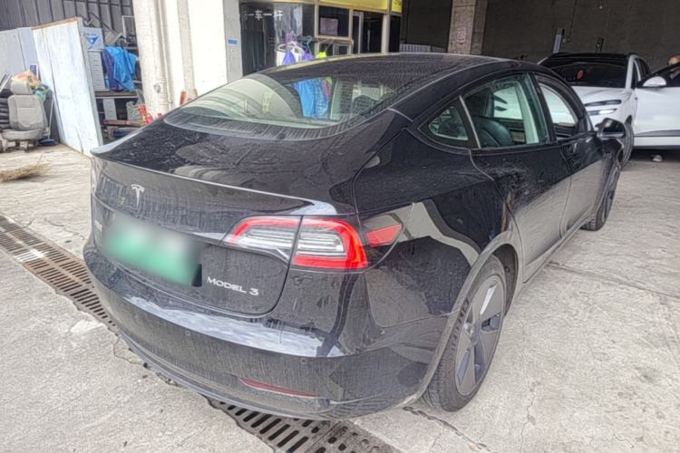 Used Tesla Model 3 2022 Rear-Wheel-Drive Version Rear Right 45 Deg