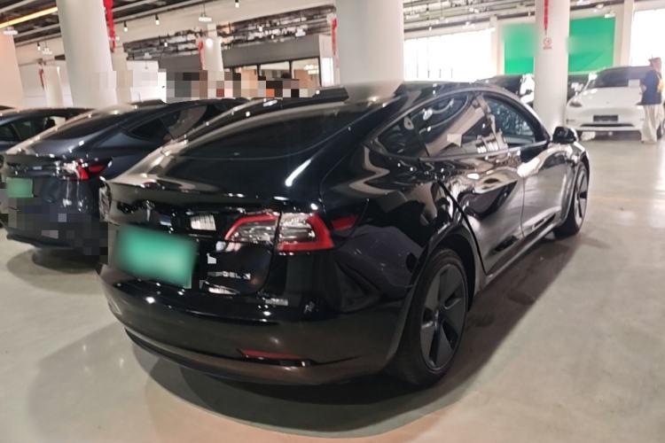 Used Tesla Model 3 2022 Rear-Wheel-Drive Version Rear Right 45 Deg