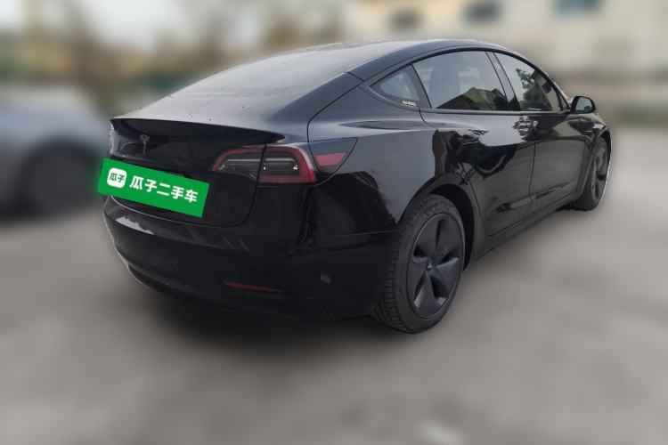 Used Tesla Model 3 2022 Rear-Wheel-Drive Version Rear Right 45 Deg