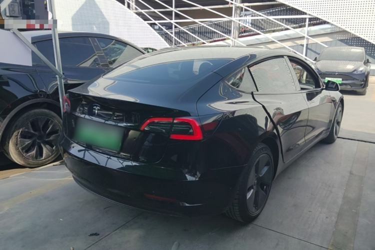 Used Tesla Model 3 2022 Rear-Wheel-Drive Version Rear Right 45 Deg