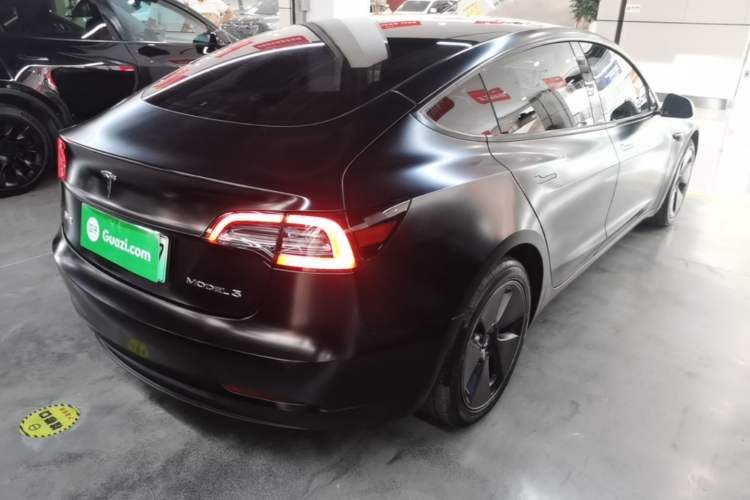 Used Tesla Model 3 2022 Rear-Wheel-Drive Version Rear Right 45 Deg