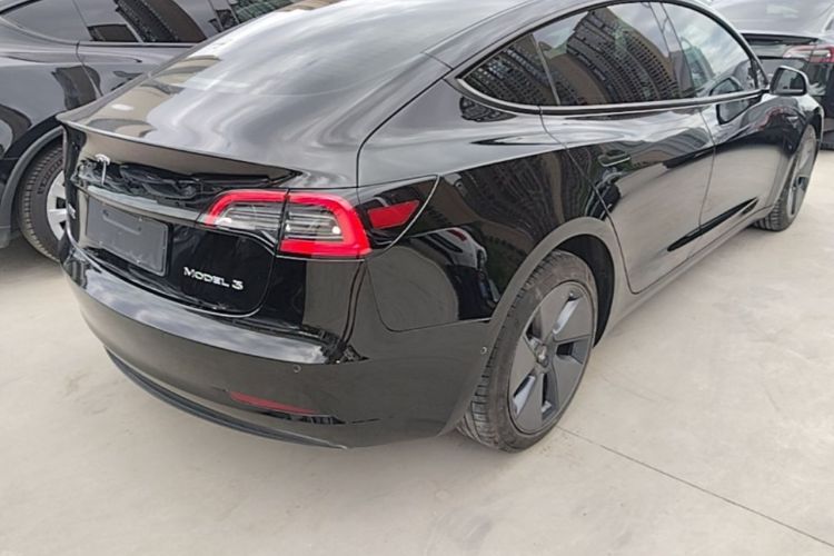Used Tesla Model 3 2022 Rear-Wheel-Drive Version Rear Right 45 Deg