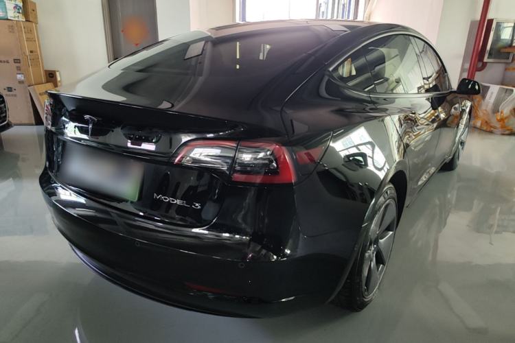 Used Tesla Model 3 2022 Rear-Wheel-Drive Version Rear Right 45 Deg