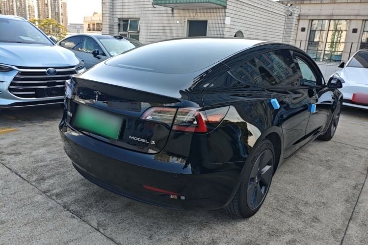 Used Tesla Model 3 2022 Rear-Wheel-Drive Version Rear Right 45 Deg