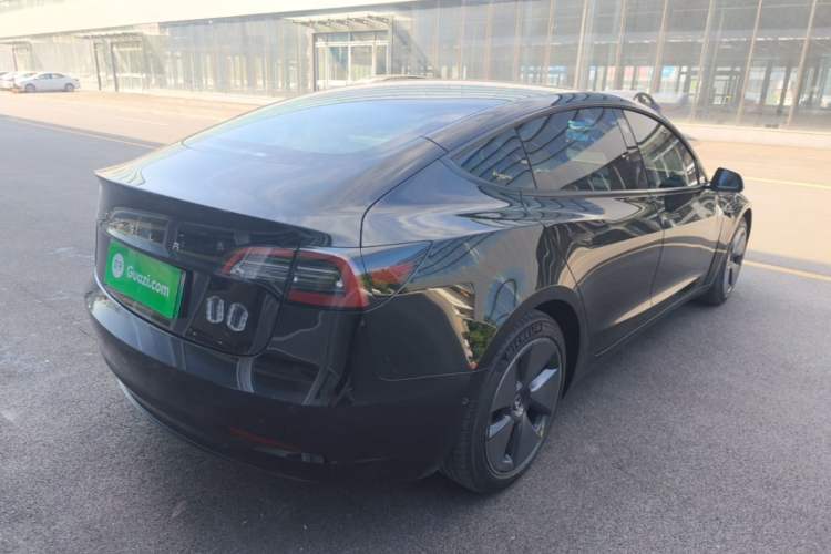 Used Tesla Model 3 2022 Rear-Wheel-Drive Version Rear Right 45 Deg