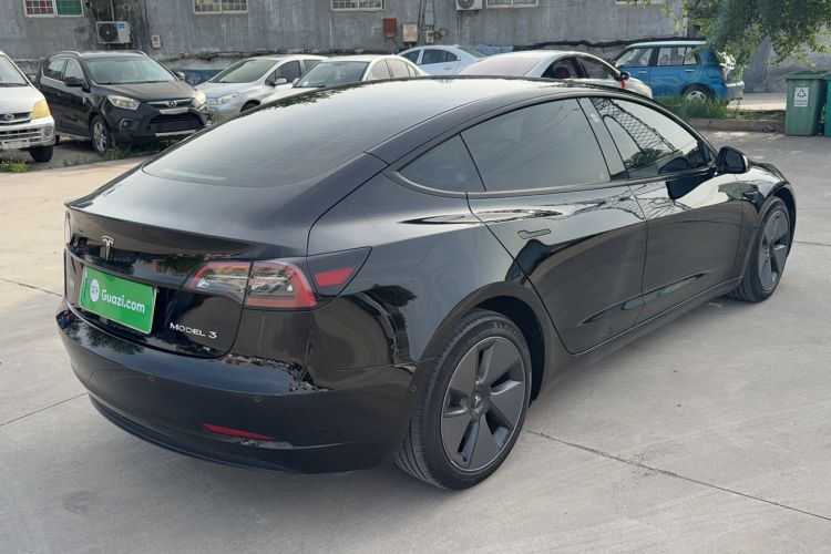 Used Tesla Model 3 2022 Rear-Wheel-Drive Version Rear Right 45 Deg