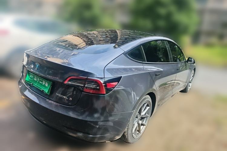 Used Tesla Model 3 2022 Rear-Wheel-Drive Version Rear Right 45 Deg