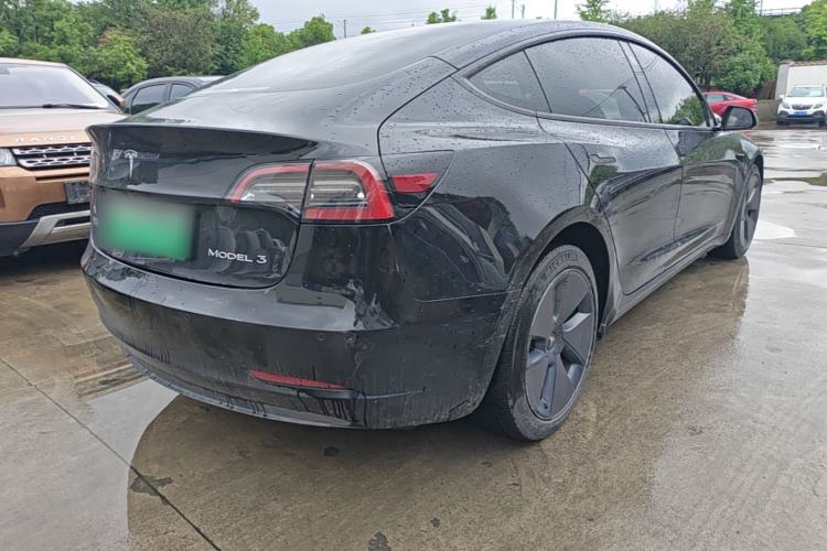 Used Tesla Model 3 2022 Rear-Wheel-Drive Version Rear Right 45 Deg