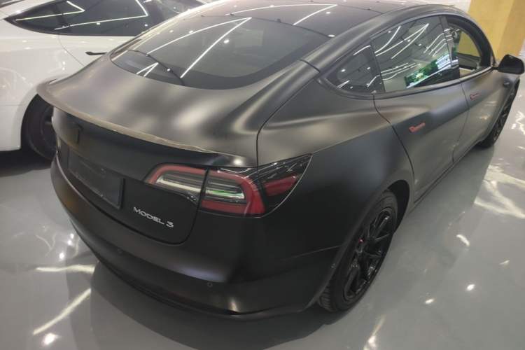 Used Tesla Model 3 2022 Rear-Wheel-Drive Version Rear Right 45 Deg