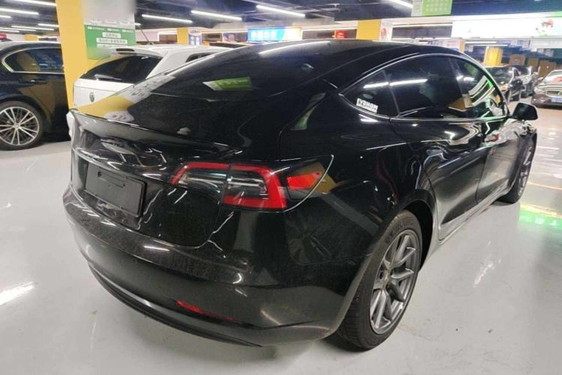 Used Tesla Model 3 2022 Rear-Wheel-Drive Version Rear Right 45 Deg
