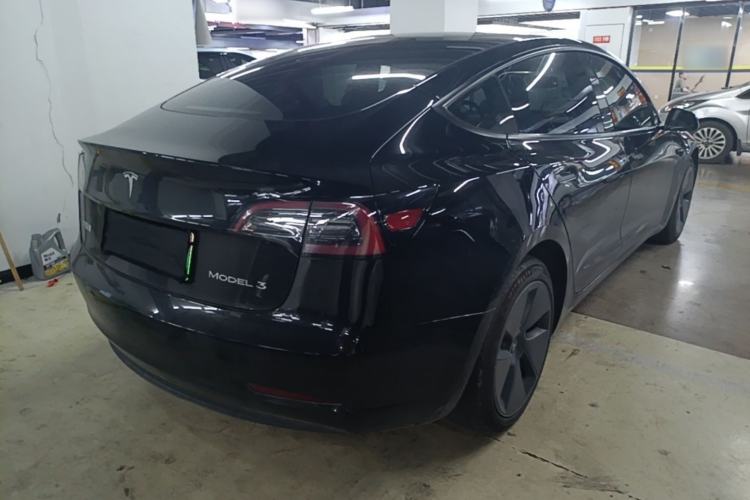 Used Tesla Model 3 2022 Rear-Wheel-Drive Version Rear Right 45 Deg