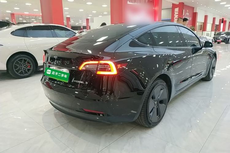 Used Tesla Model 3 2022 Rear-Wheel-Drive Version Rear Right 45 Deg