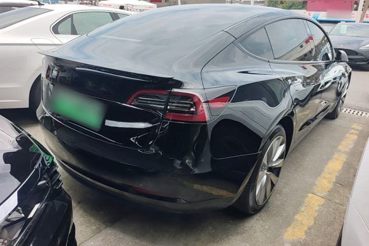 Used Tesla Model 3 2022 Rear-Wheel-Drive Version Rear Right 45 Deg