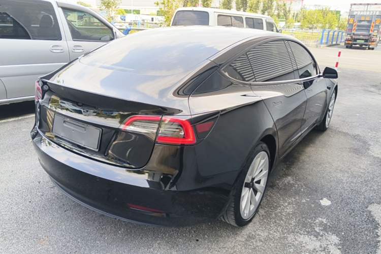 Used Tesla Model 3 2022 Rear-Wheel-Drive Version Rear Right 45 Deg