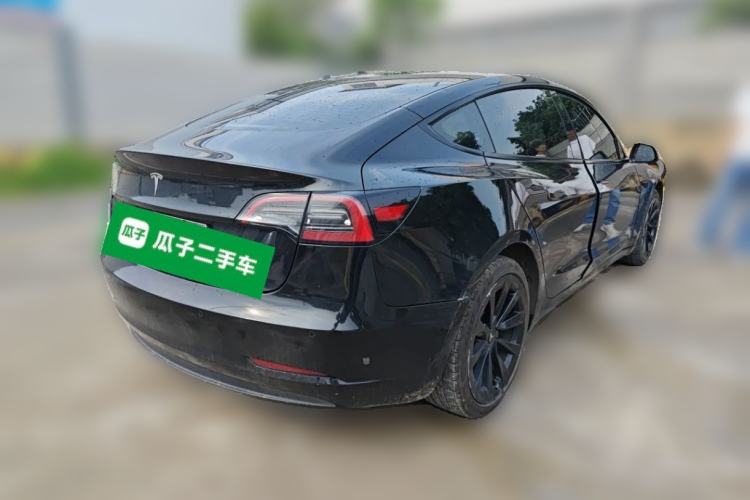 Used Tesla Model 3 2022 Rear-Wheel-Drive Version Rear Right 45 Deg