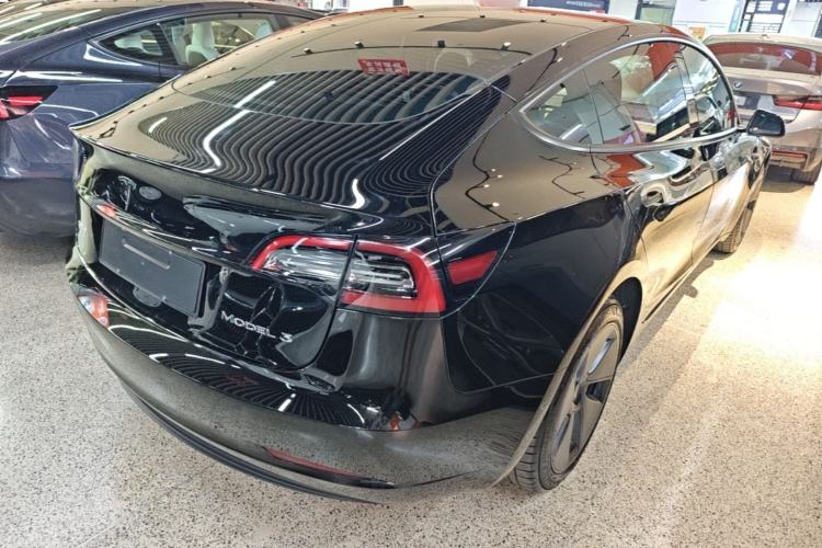 Used Tesla Model 3 2022 Rear-Wheel-Drive Version Rear Right 45 Deg