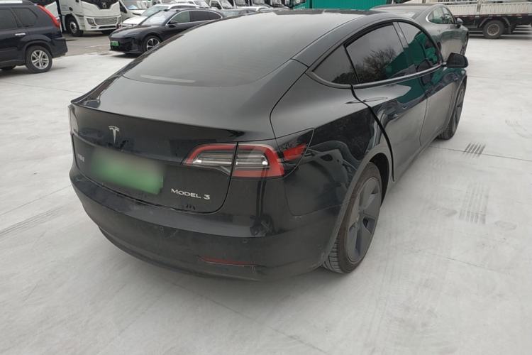 Used Tesla Model 3 2022 Rear-Wheel-Drive Version Rear Right 45 Deg