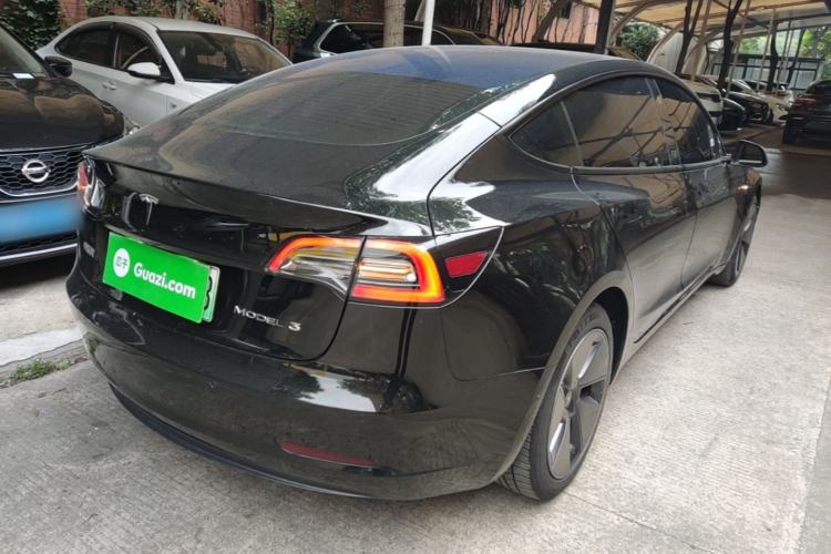 Used Tesla Model 3 2022 Rear-Wheel-Drive Version Rear Right 45 Deg