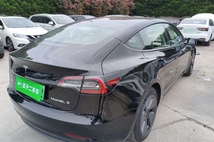 Used Tesla Model 3 2022 Rear-Wheel-Drive Version Rear Right 45 Deg