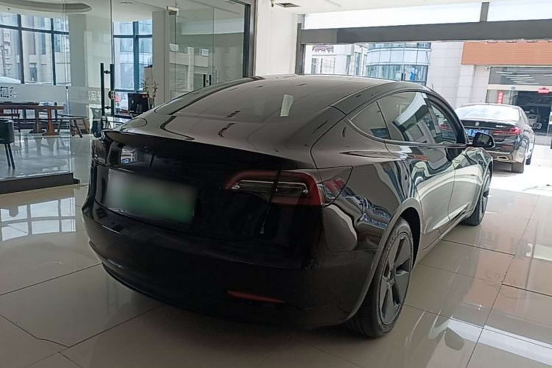 Used Tesla Model 3 2022 Rear-Wheel-Drive Version Rear Right 45 Deg