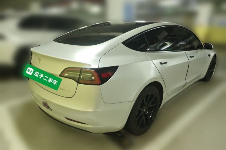 Used Tesla Model 3 2022 Rear-Wheel-Drive Version Rear Right 45 Deg