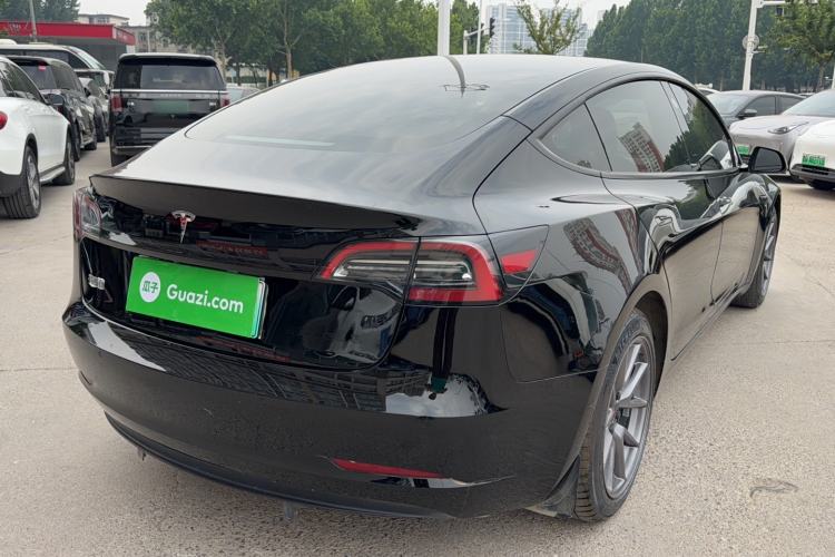 Used Tesla Model 3 2022 Rear-Wheel-Drive Version Rear Right 45 Deg