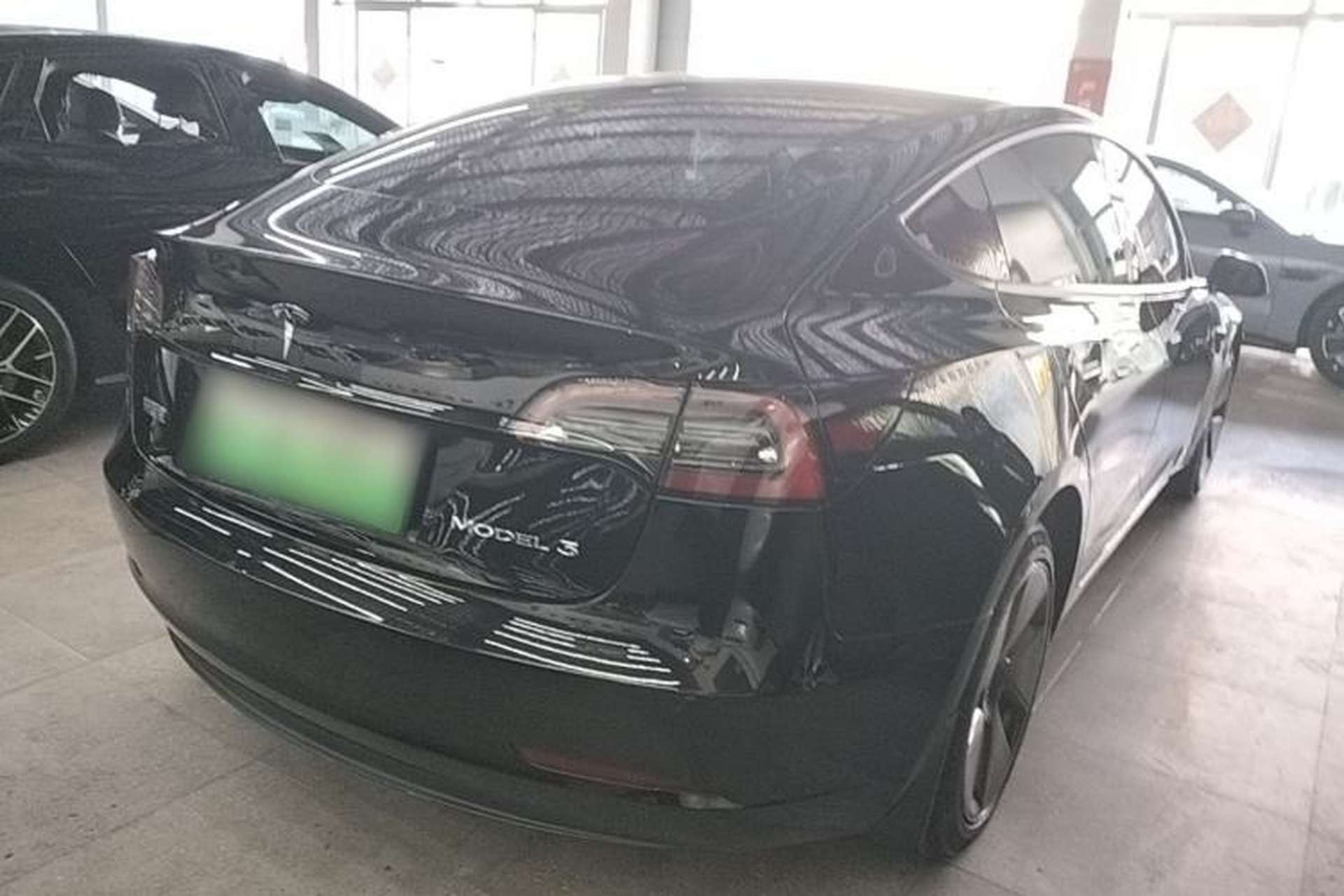 Used Tesla Model 3 2022 Rear-Wheel-Drive Version Rear Right 45 Deg