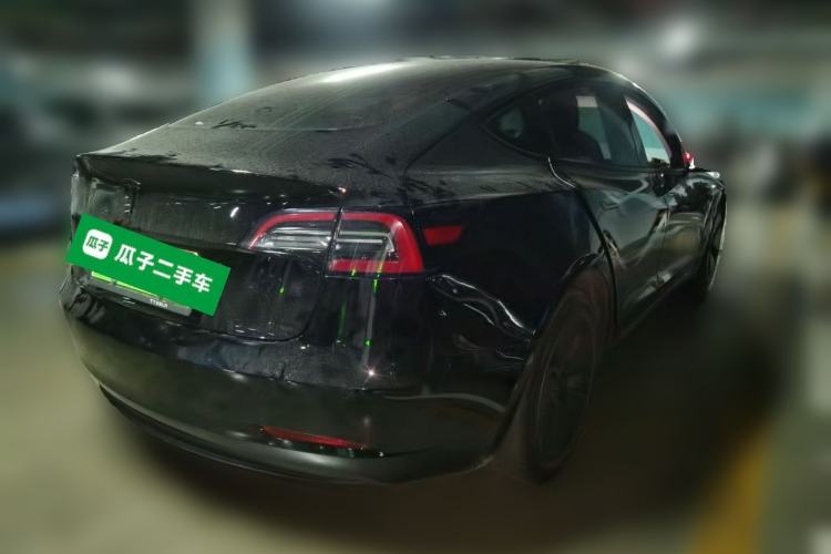 Used Tesla Model 3 2022 Rear-Wheel-Drive Version Rear Right 45 Deg