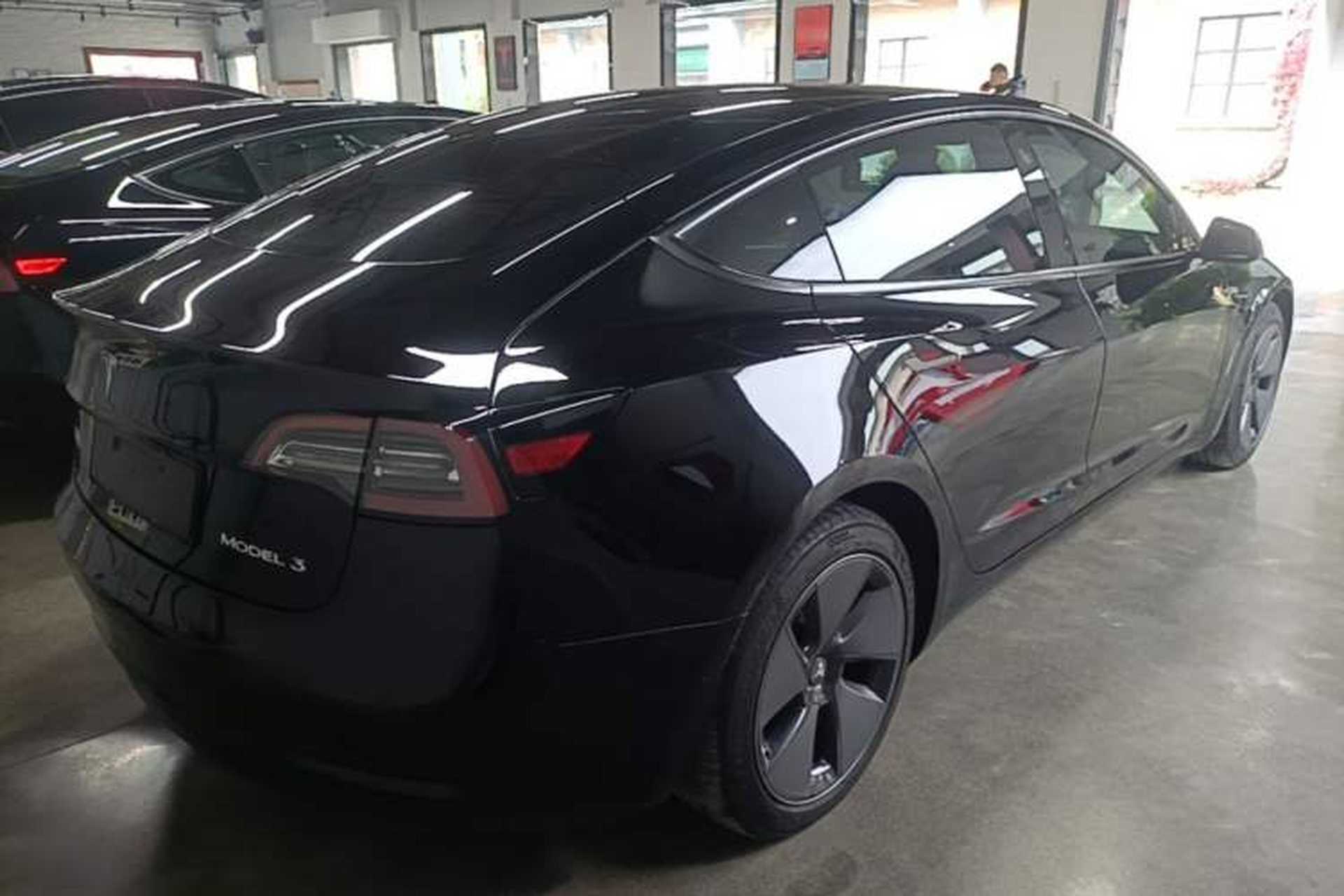 Used Tesla Model 3 2022 Rear-Wheel-Drive Version Rear Right 45 Deg