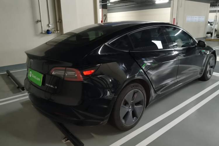 Used Tesla Model 3 2022 Rear-Wheel-Drive Version Rear Right 45 Deg